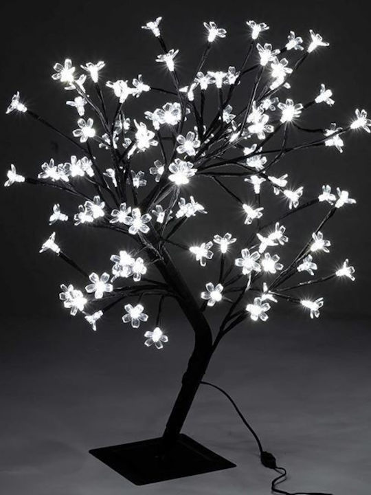 Beleuchtet Weihnachtsdekoration Baum Kirschen Natürliches Erscheinungsbild 14cm Elektrisch Schwarz