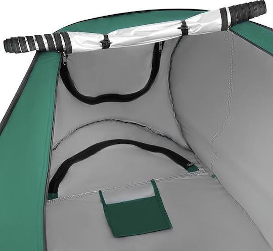 Nils Camping Tent Pop Up Toilet Green 3 Seasons 190cm