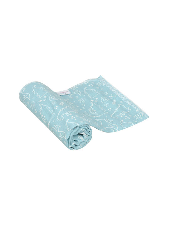 Matex Baby Burp Cloth Blue 70x80cm. 3pcs