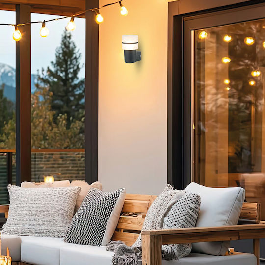 Eko Light Iluminat Exterior Montat Pe Perete Gri Eko Light Iluminat Exterior Montat Pe Perete Gri