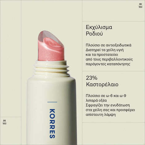 Korres True Lip Shine Лип Глос 11 Rosewater 10мл
