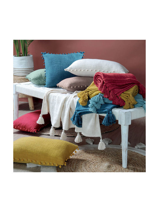 Sofa Cushion S-f Sanchez 100% Cotton Naturel 40x40cm