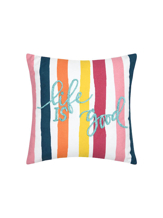 Sofa Cushion S-F Dolce 100% Cotton Multicolour 40x40cm