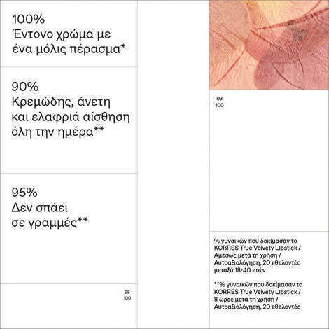 Korres True Velvety Lipstick Matte N.16 Blush Pink 3gr