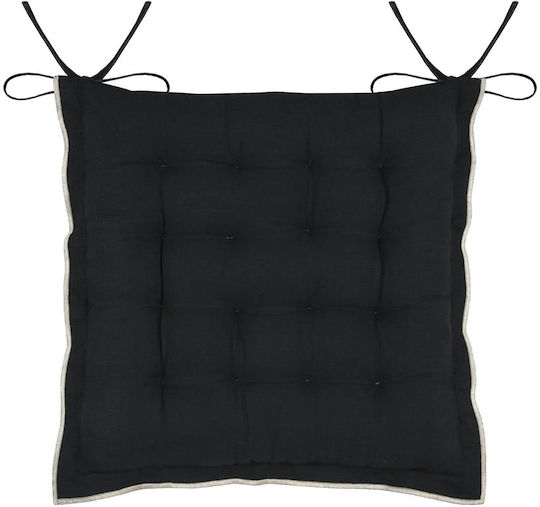 Schwarz Gartenstuhlkissen Cud092006gal 38x38cm Schwarz Gartenstuhlkissen Cud092006gal 38x38cm