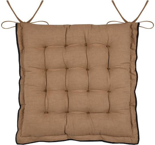 Garden Chair Cushion Camel Camel 38x38cm