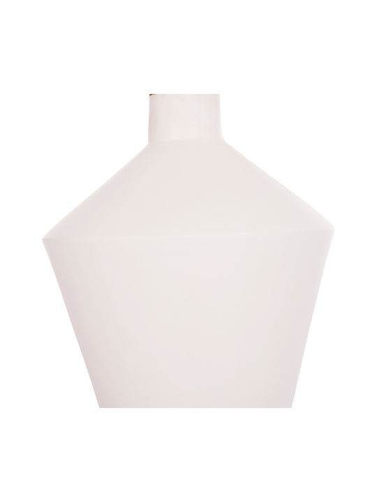 HomeMarkt Decorative Vase Nebula White 60x60x116cm