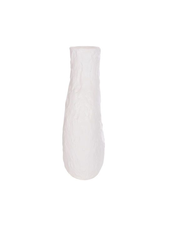 HomeMarkt Decorative Vase Namentis White 27x13.5x37cm