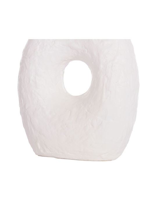 HomeMarkt Decorative Vase Namentis White 27x13.5x37cm