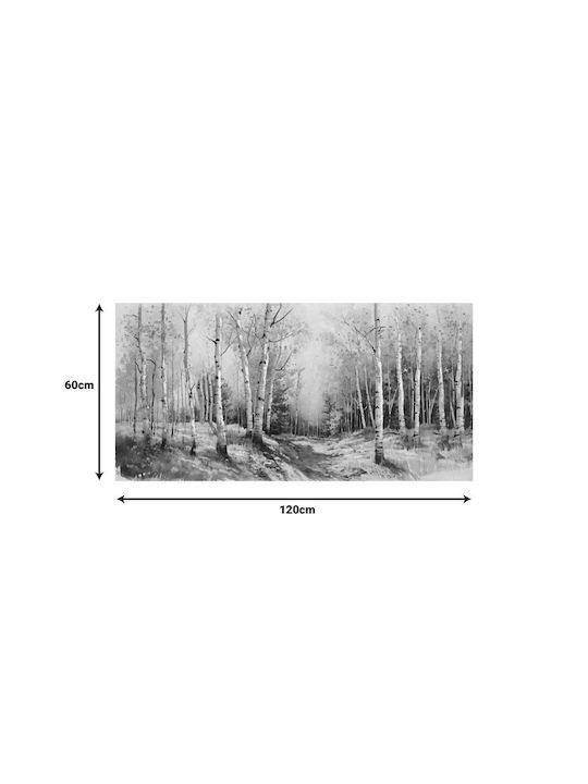 Inart Fortree 6-Piece Painting on Canvas 120x60cm