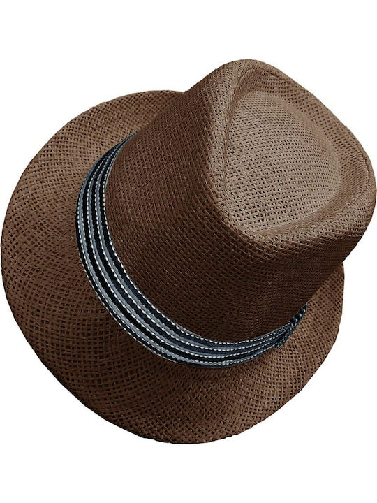 Summertiempo Herren-Hut Trilby Braun