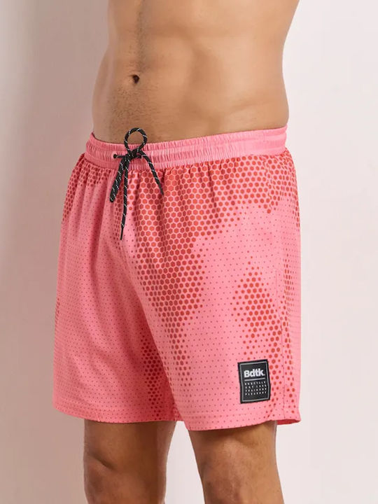 Men's Swimwear Bermuda Fuchsia with Patterns