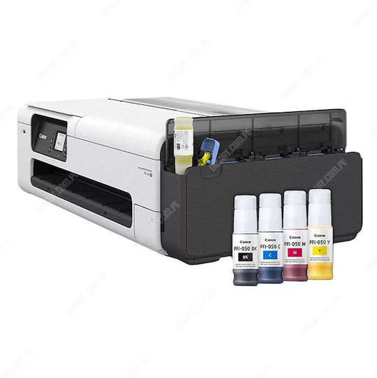 KMP Συμβατό Μελάνι Εκτυπωτή InkJet Canon PFI050Y (5701C001) Κίτρινο 1τμχ