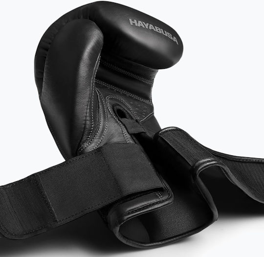 Hayabusa T3 Kanpeki Leather Boxing Sack Gloves Black
