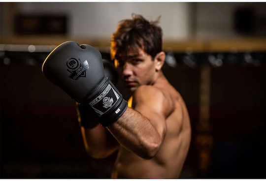 DBX Bushido Bushido Boxhandschuhe aus Kunstleder Schwarz