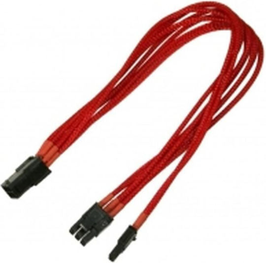 Nanoxia 6-Pin Sata - 2-Pin Fan Cable 0.3m Μαύρο 340471