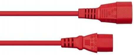 Kabelmeister IEC C14 - IEC C14 Cable 3m Red (SK1430-R030)