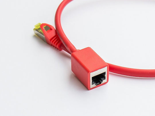 Good Connections S/FTP Кат.6 (Gigabit) Мрежов Кабел Ethernet 0.5м Червен