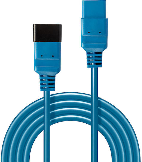 Lindy IEC C19 - IEC C20 Cable 2m Blue (30121)