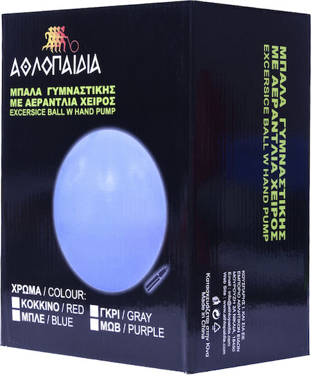 Athlopaidia Balls Pilates 85cm , 2kg in Blue Color