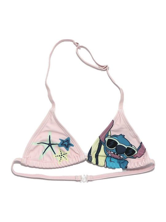Disney Lilo & Stitch Kinder Badeanzug Bikini Light Pink