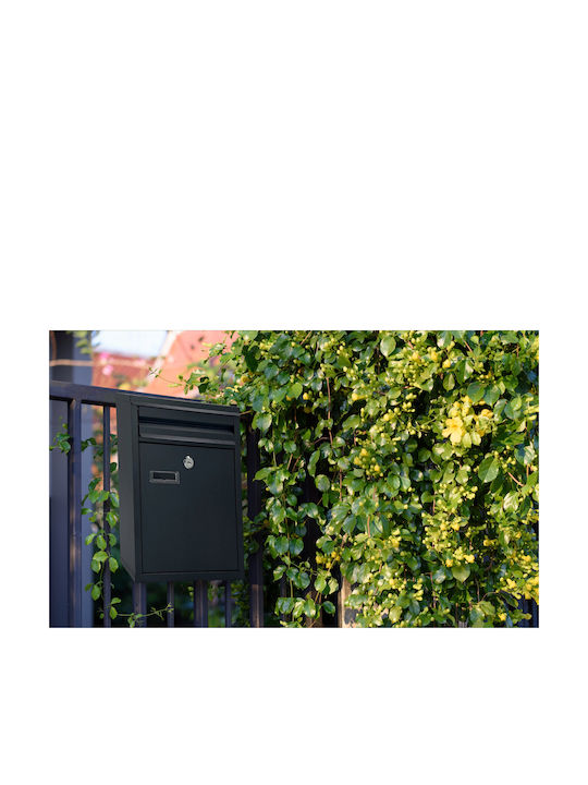 Cutie Poștală pentru Exterior Inox în Culoarea Gri 32x8x25cm