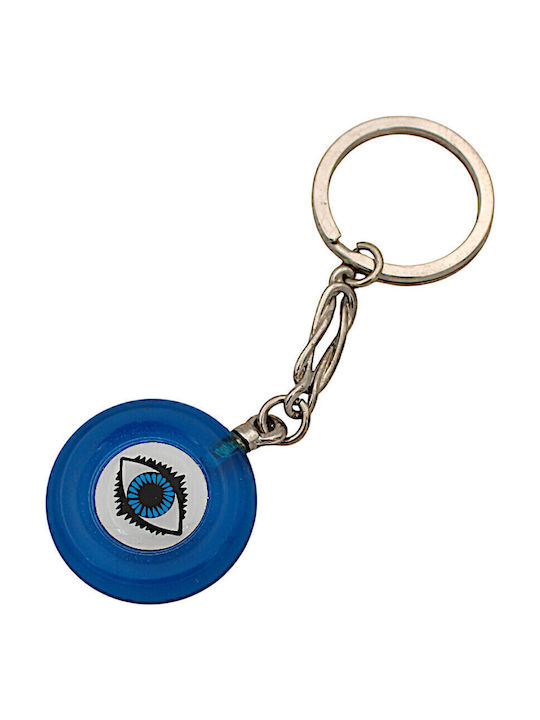 Blue Eye Keychain 10cm 11mod34