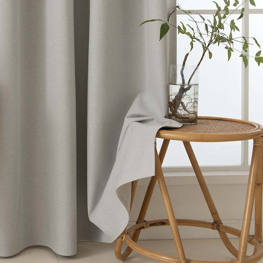 Beauty Home Verdunkelungsvorhang mit Grommets Total 8446 Ecru 140x270cm