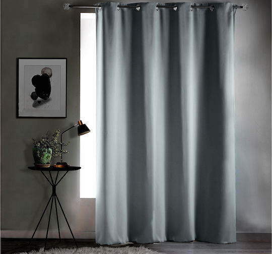 Douceur d'Intérieur Verdunkelung Vorhänge mit Grommets Snow White 135x280cm Douceur d'Intérieur Verdunkelung Vorhänge mit Grommets Snow White 135x280cm