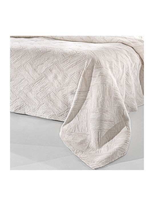Guy Laroche Lucid Κουβέρτα King Size 260x250εκ. Natural