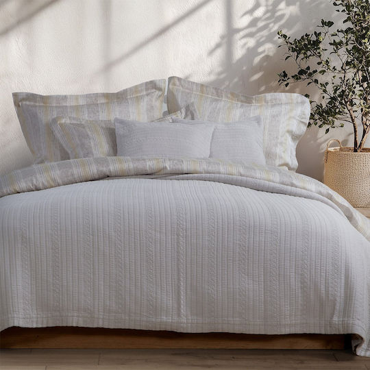 Nef-Nef Homeware Morelo Одеяло Двойно 230x250см Сиво