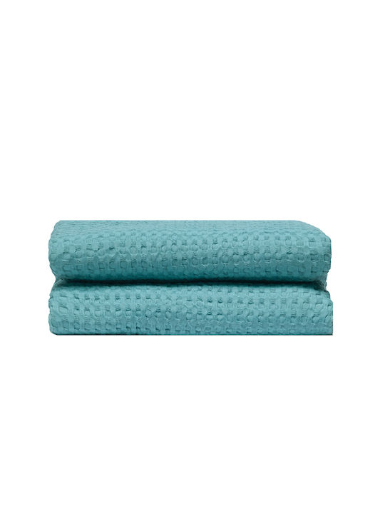 Kentia Illusion Blanket Pique King Size 260x250cm Waffle