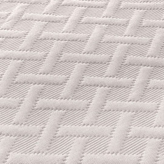Guy Laroche Bello Pătură Piqué Superdublă 245x260 cm Ivoire
