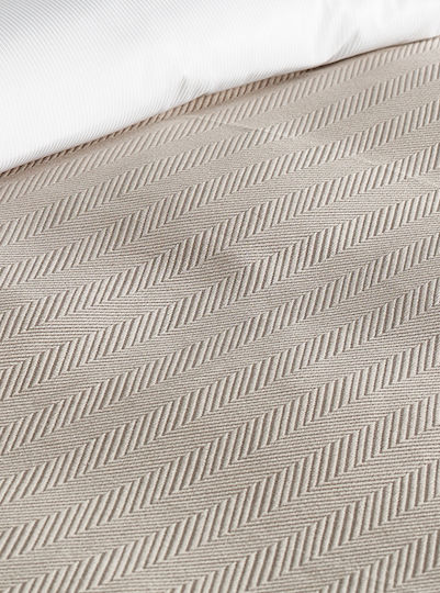 Vesta Home Piqué Decke Einzeln 170x250cm Grau