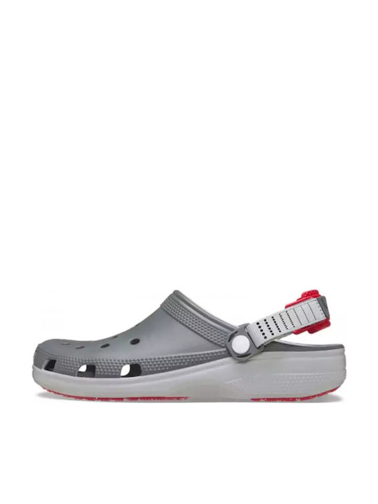 Crocs Classic Σαμπό Γκρι