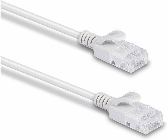 Lindy U/FTP (STP) Cat.6a Ethernet Network Cable 0.5m Grey