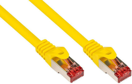 Good Connections S/FTP Cat.6 (Gigabit) Καλώδιο Δικτύου Ethernet 7.5m Κίτρινο