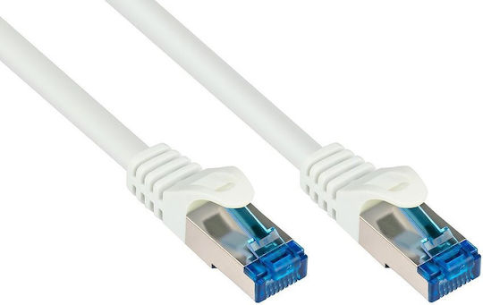Good Connections S/FTP Cat.6a (Gigabit) Καλώδιο Δικτύου Ethernet 20m Λευκό