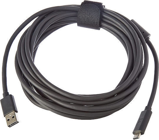 Logitech Meetup Редовна USB 2.0 Кабел USB-C мъжки - USB-C мъжки Черен 1м (993-002153)