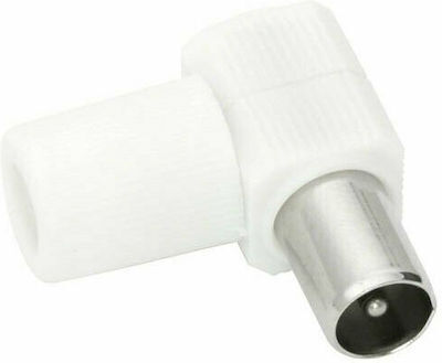 Blow Βύσμα Coaxial male Λευκό 01.104.0045