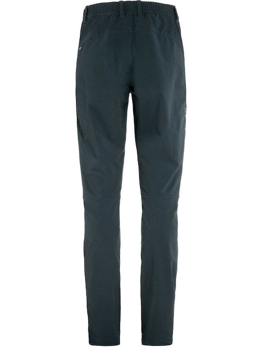 Fjallraven Abisko Women's Hiking Long Trousers Blue Fjallraven Abisko Women's Hiking Long Trousers Blue