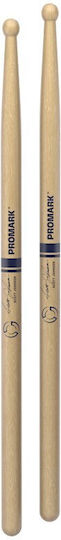 Promark Txdc17w Scott Johnson Hickory Marching Drumsticks Signature