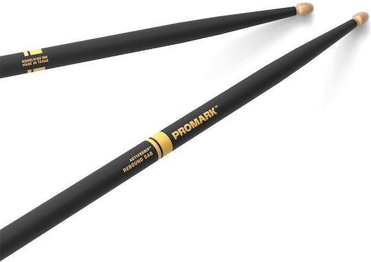 Promark R5abag Rebound 5ab Hickory Drumsticks Activegrip Technology