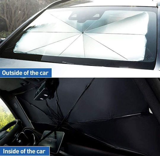 ACP Internal Car Windshield Sunshade Umbrella 120x65cm