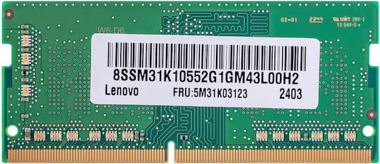 Lenovo DDR4 με Module 1x8GB και Ταχύτητα 3200 για Laptop