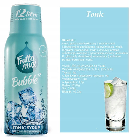Fruttamax Tonic Syrup 500 Ml