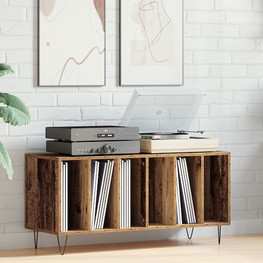 vidaXL Records Hi-Fi Furniture Brown 38x100x48cm