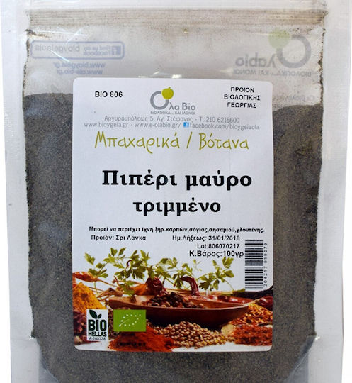 Ola Bio Pepper Organic Black in Powder 100gr