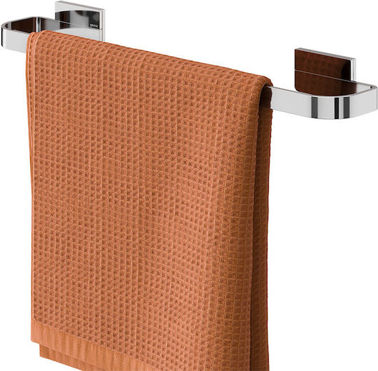Geesa Ράγα Μπάνιου Μονή Επιτοίχια με Βίδες ​45x45cm Inox Ασημί