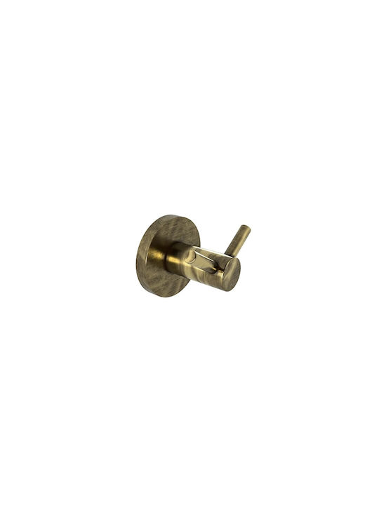 Verdi Sigma Double Wall-Mounted Bathroom Hook ​4.4x4.2cm Bronze